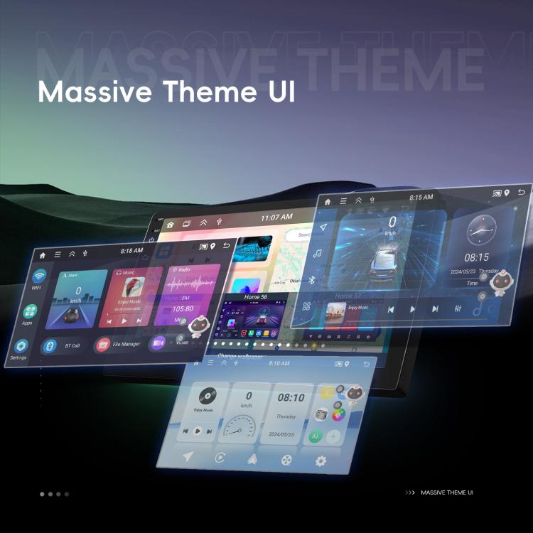 9 Inch Android 4+64G Dual-Butt Large Screen Car Carplay Built-In DAB Car Central Control Integrated Navigation System, Standard, Standard+AHD+Microphone 9 Inch Android 4+64G Dual-Butt Large Screen Car Carplay Built-In DAB Car Central Control Integrated Navigation System, Standard, Standard+AHD+Microphone